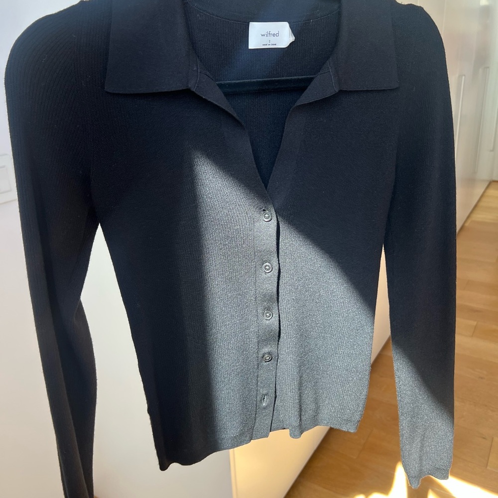 Aritzia Babaton Black Cove Cardigan - Picture 7 of 9